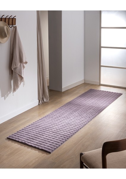 Vivre Bubble Halı - Antrasit - 80x300 cm indirimleri