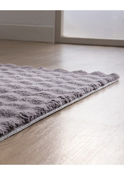 Vivre Bubble Halı - Antrasit - 80x150 cm fırsatları