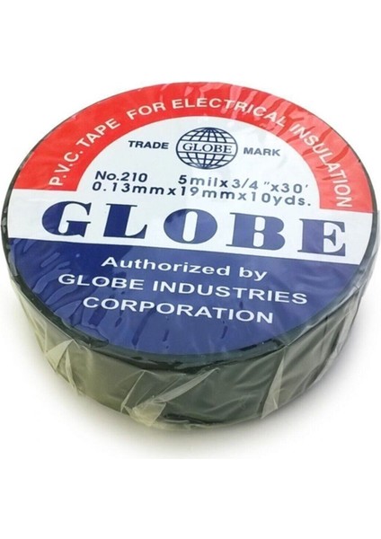 Globe Izole Bant Siyah 10LUK 0.13MMX19MM (5235) modelleri