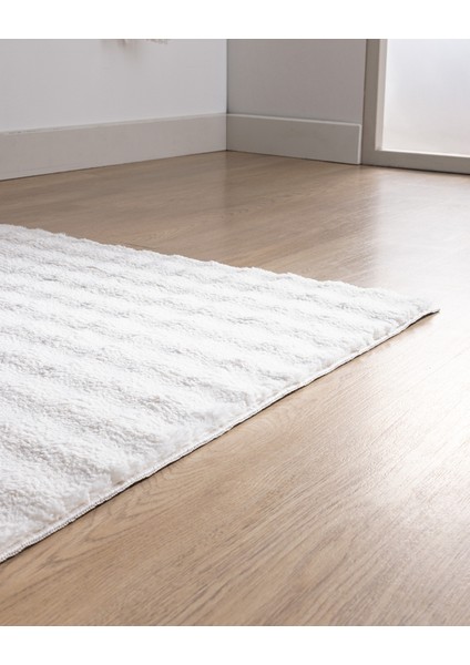 Vivre Bubble Halı - Krem - 80x150 cm fırsatları