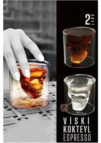 Shot Basrdağı Viski Kokteyl Espresso 2 Adet
