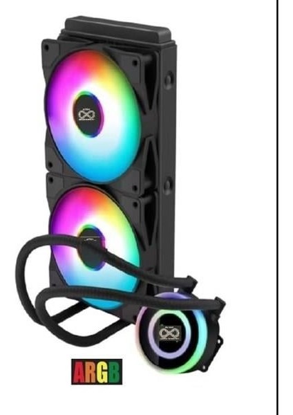 240MM Lıquıd Coolıng AZ240-1B Argb Sıvı Soğutmalı AM5-1851P Işlemci Fanı fiyatları