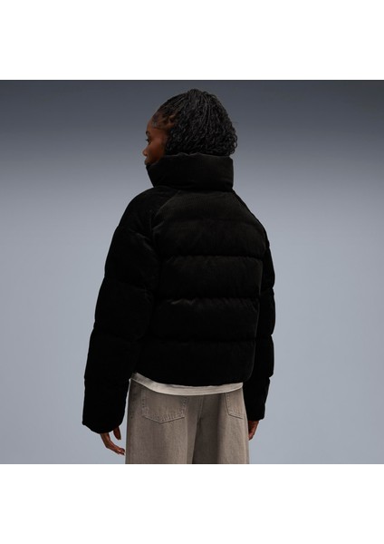 Corduroy Puffer Jacket Kadın Yetişkin Ceket fırsatları