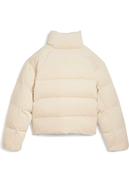 Corduroy Puffer Jacket Kadın Yetişkin Ceket modelleri