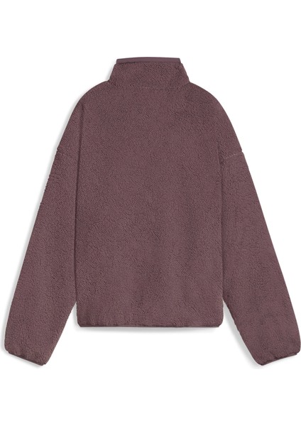 Reversible Sherpa Kadın Mor Ceket.88 fırsatları