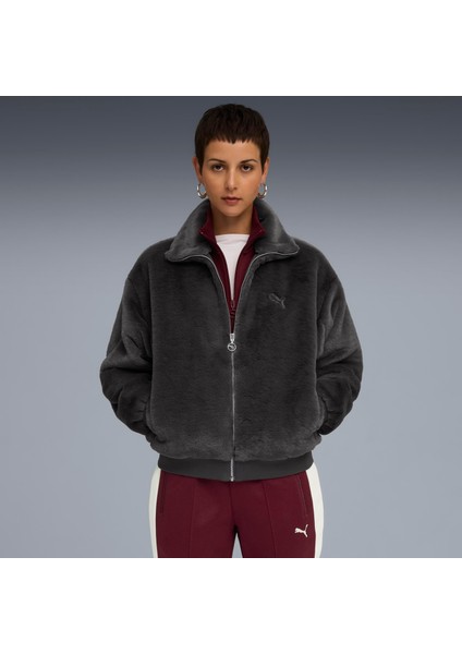 Soft Fleece Jacket Kadın Yetişkin Ceket fırsatları