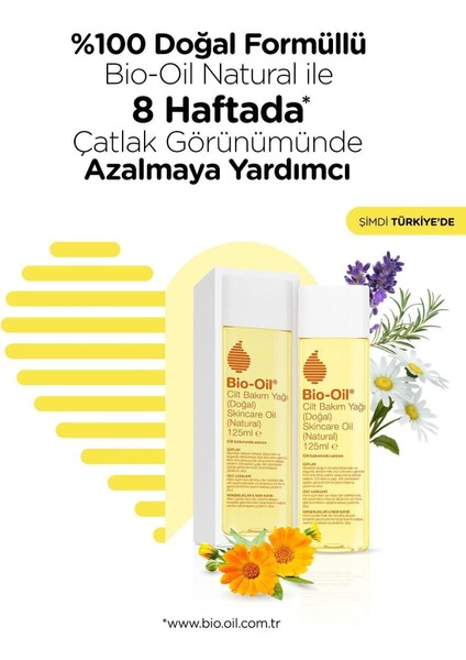 Bio-Oil Çatlak Karşıtı ve Natural Cilt Bakım Yağı 125 ml fiyatları
