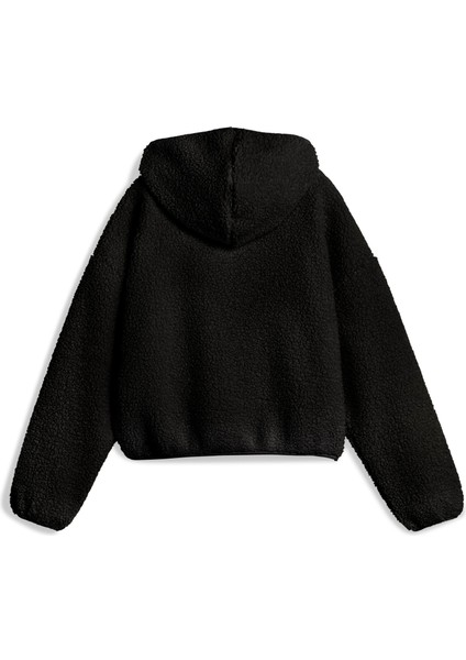 Wardrobe Ess Polar Fl Hoodie Kadın Yetişkin Sweatshirt indirimleri