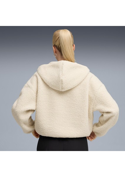 Wardrobe Ess Polar Fl Hoodie Kadın Yetişkin Sweatshirt indirimleri