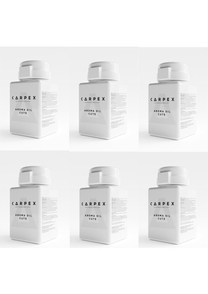 Carpex Cute 125 Ml. Classic Seri E2 Power Makine Koku Kartuşu 6 Adet
