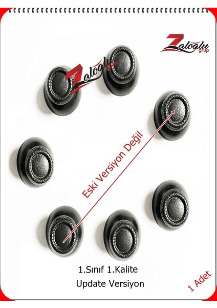 Playstation 5 Analog Topuz 1.Sınıf1.Kalite Update Versiyon Mükemmel Uyum ( 1 Adet ) fiyatları