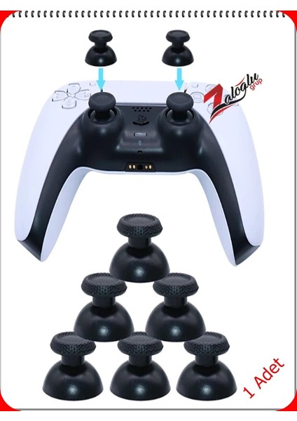 Playstation 5 Analog Topuz 1.Sınıf1.Kalite Update Versiyon Mükemmel Uyum ( 1 Adet )