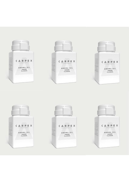 Carpex Ginger Flowers 125 Ml. Classic Seri E2 Power Makine Koku Kartuşu 6 Adet