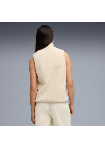 Reversible Sherpa Vest Kadın Yetişkin Yelek fırsatları