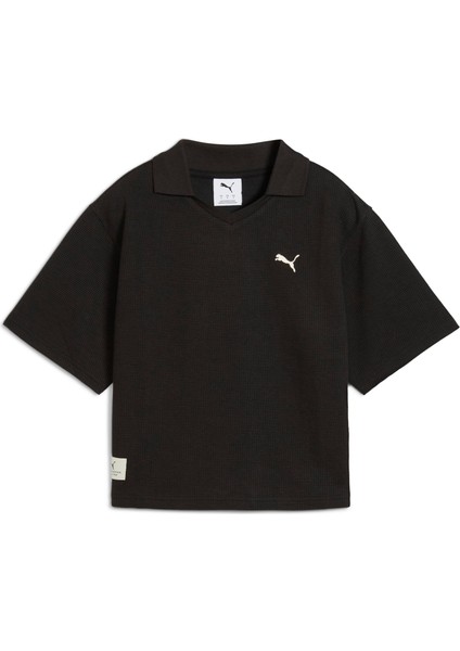 Class Relaxed Polo Tee Kadın Yetişkin Polo T-Shirt