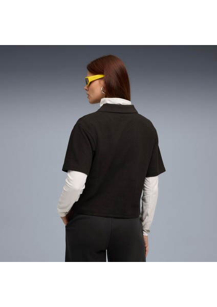 Class Relaxed Polo Tee Kadın Yetişkin Polo T-Shirt fırsatları