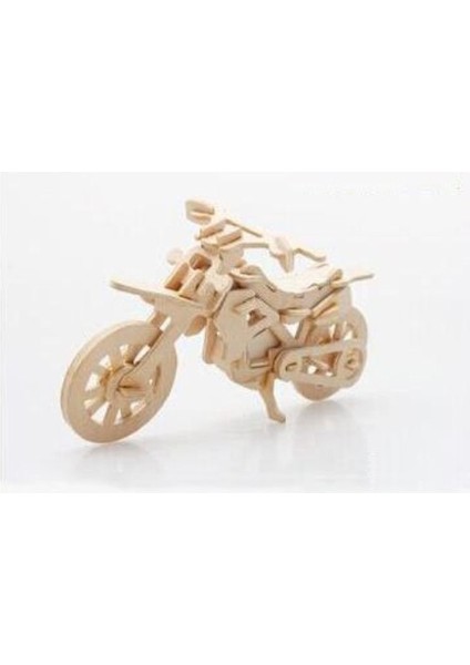 Büro Ev Ofis Çocuk Hediyesi Için Zeka Oyunu 3D Ahşap Yapım Motosiklet Model Puzzle fiyatları