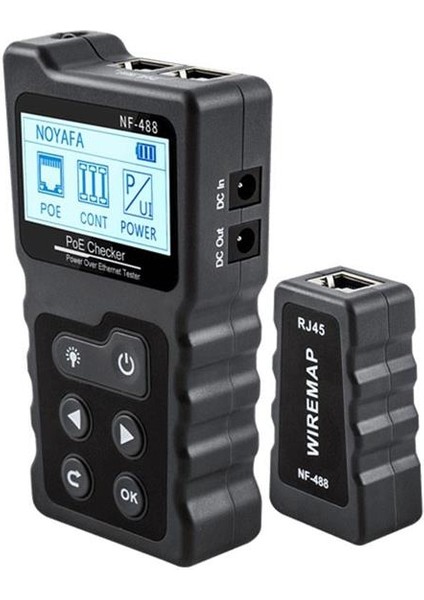 Noyafa NF-488 Digital Ağ Kablosu Süreklilik - Poe Test Cihazı