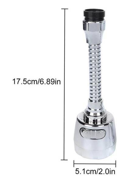 Sunup SN-27116 2 Kademeli Tasarruflu Mutfak Musluk Başlığı Universal indirimleri