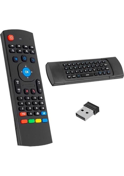 Spybox S9 Universal Usb Air Mouse Android Uydu Televizyon Kumandası