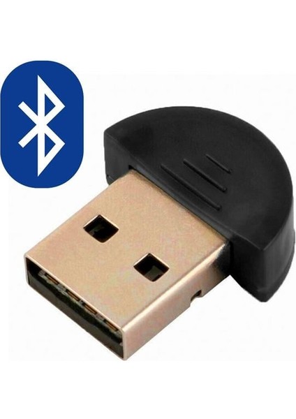 Powermaster PM-10799 Mini USB Vista 2.0 Edr Mini Bluetooth Dongle Adaptör (Pc - Laptop - Masaüstü - Android)
