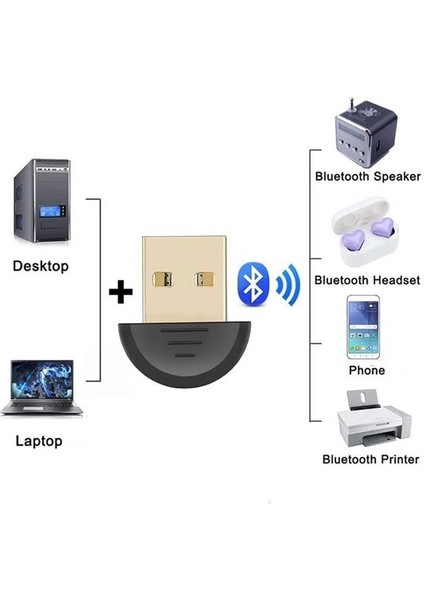 Powermaster PM-10799 Mini USB Vista 2.0 Edr Mini Bluetooth Dongle Adaptör (Pc - Laptop - Masaüstü - Android) fiyatları