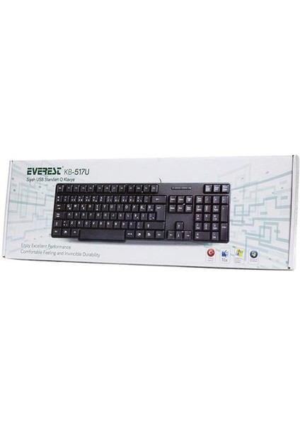 Everest KB-517U USB Q Klavye fiyatları