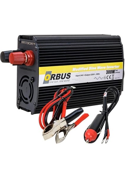 Orbus 24 Volt 300 Watt Modified Sinus Inverter