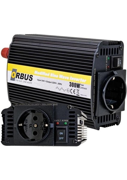 Orbus 24 Volt 300 Watt Modified Sinus Inverter fiyatları