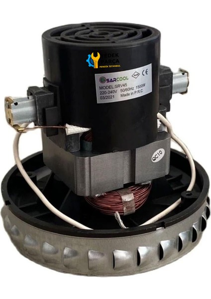 Arnica Uyumlu Tayfun Süpürge Motoru 1400W HT90