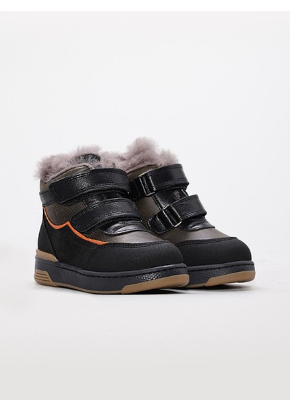 Hakiki Deri Kürklü Unisex Çocuk Klasik Bot 157KXA2715 fırsatları