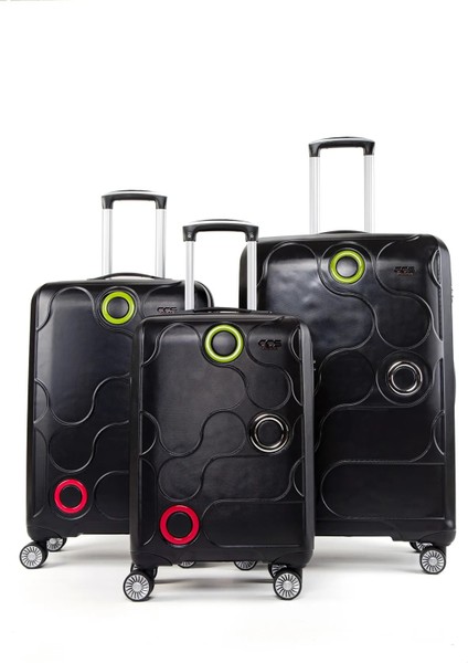 5237 3'lü Set Valiz Lüx Abs Dayanıklı