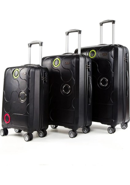 5237 3'lü Set Valiz Lüx Abs Dayanıklı fiyatları