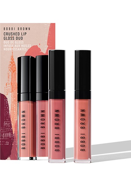 Crushed Lip Gloss İkili Set - In The Buff & New Romantic 716170338866