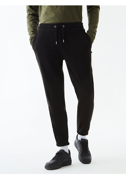 Basıc Lastikli Siyah Eşofman fiyatları