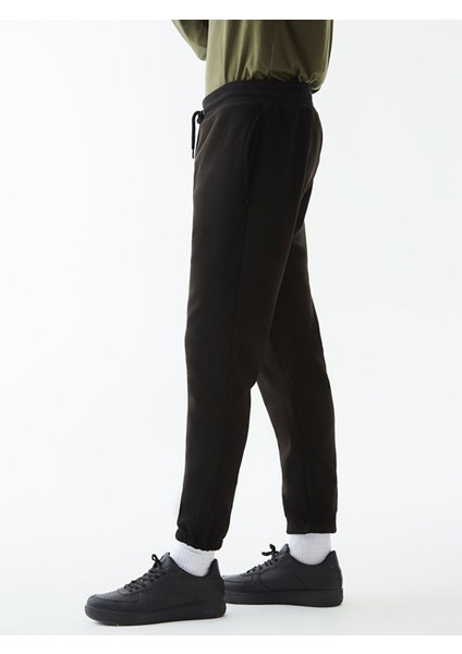 Basıc Lastikli Siyah Eşofman fırsatları