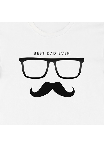 Babalar Günü Baskılı T-Shirt - Beyaz fiyatları