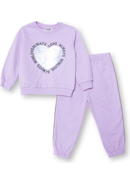 Kız Bebek Motto Girl Eşofman Takım