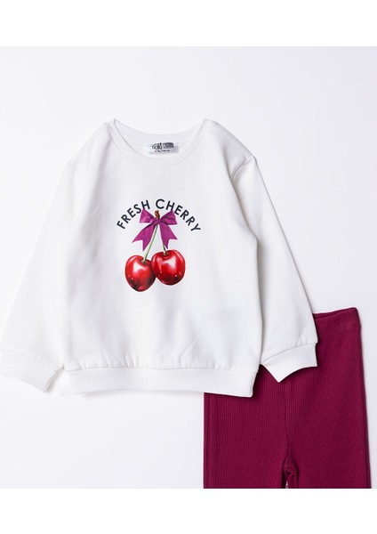 Motto Girl Sweatshirt - Tayt modelleri