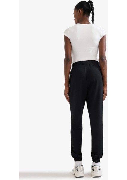 fit Sporcu Jogger Eşofman Altı Standart Fit Modal Çift Cepli Basic DÜZ B1794AX25AU