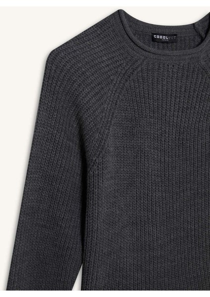 Coool Regular Fit Bisiklet Yaka Triko Kazak L2567AZ25WN