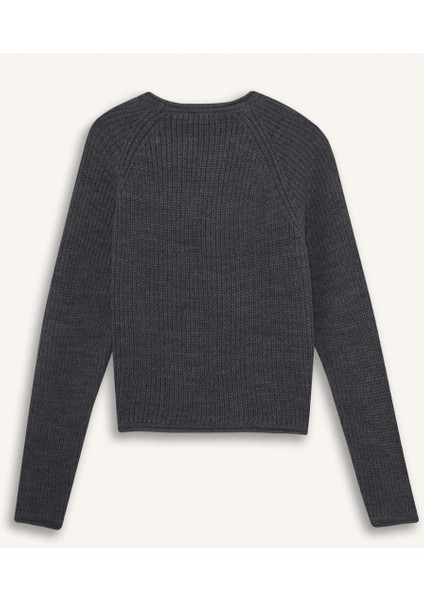 Coool Regular Fit Bisiklet Yaka Triko Kazak L2567AZ25WN