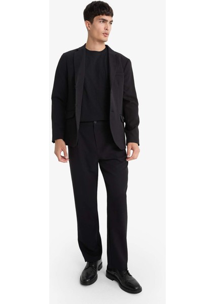 Slim Fit Dar Kesim Düğmeli Blazer Ceket F7575AX25AU fiyatları