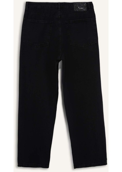 Baggy Fit Geniş Paça Jean Pantolon F8419AX25AU modelleri