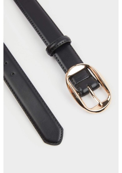 Kadın Büyük Toka Suni Deri Jean Kemeri F3356AXNS fiyatları