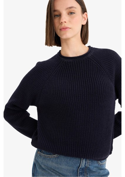 Coool Regular Fit Bisiklet Yaka Triko Kazak L2567AZ25WN