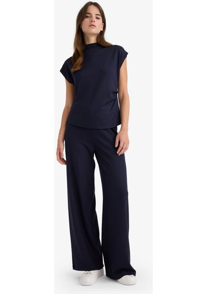 Wide Leg Pike Pantolon E5784AX25AU