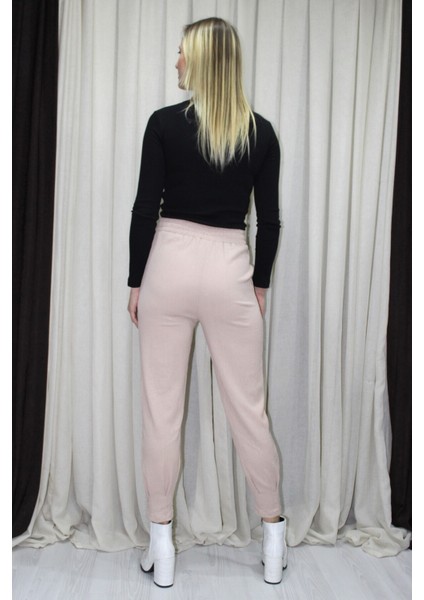 Krinkıl Paça Pensli Pantolon Vizon - 130.265 fiyatları