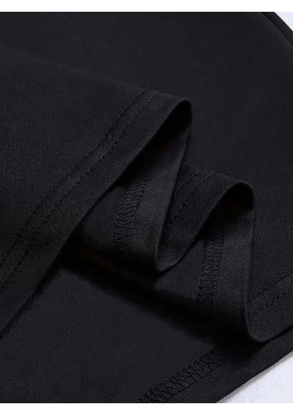 Ben Şişman Değilim Tanrı Bana Hava Yastığı Verdi Çünkü Ben Değerliyim Tişörtü - Siyah modelleri