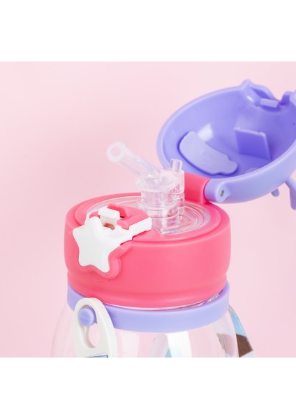 Matara Geyik Temalı Stickerlı Askılı Suluk - Su Şişesi - Lila 550ML fiyatları